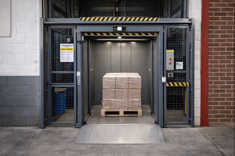 Passenger and goods lifts