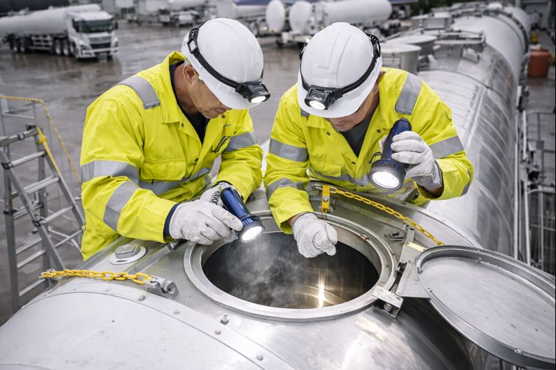 Tanker examination